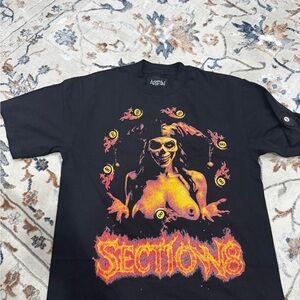 Black Graphic Tee - Short Sleeve